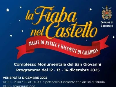 Natale 2025 a Catanzaro, il cartellone con tutti gli eventi 