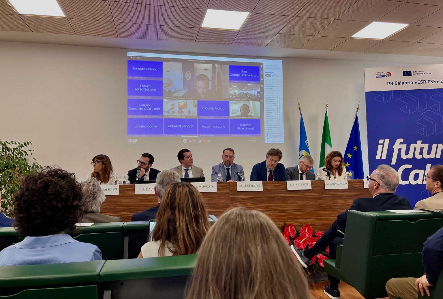 images Comitato di Sorveglianza: in Cittadella il confronto con Commissione europea, Dipartimento Politiche di coesione, Amministrazioni e partenariato sullo stato di avanzamento del PR Calabria 21-27