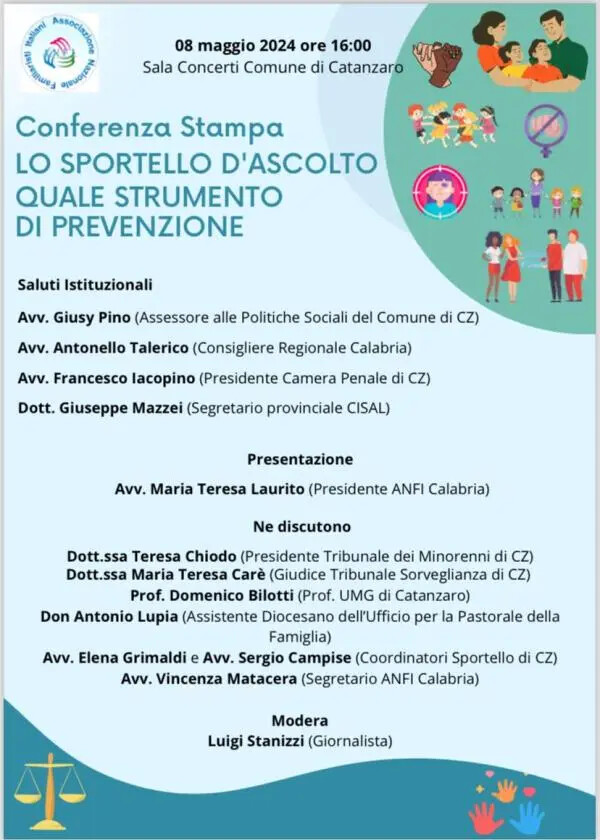 images L’Anfi Calabria presenta lo Sportello di consulenza 
