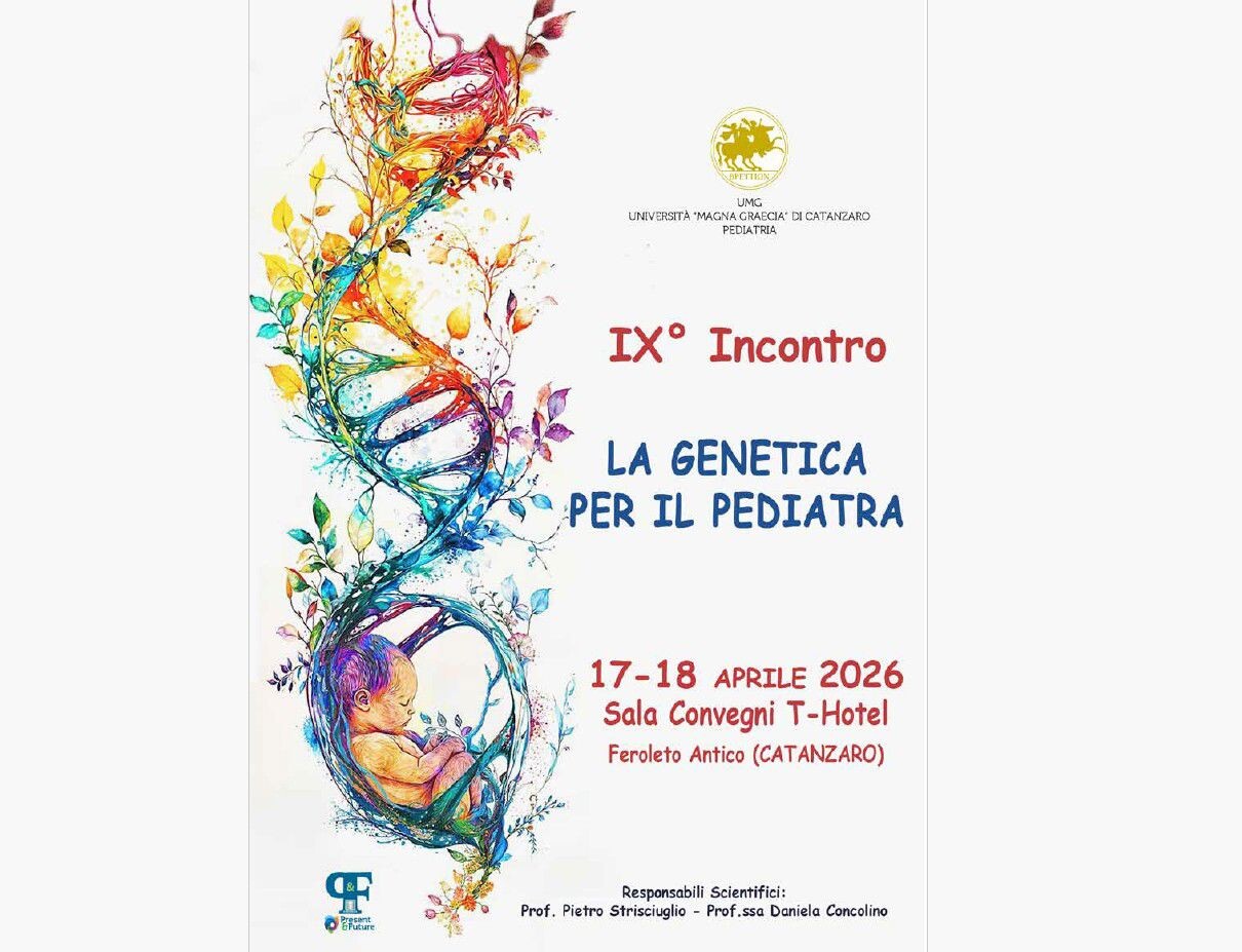 images Genetica e pediatria, a Lamezia il punto sulle nuove frontiere della diagnosi e della terapia