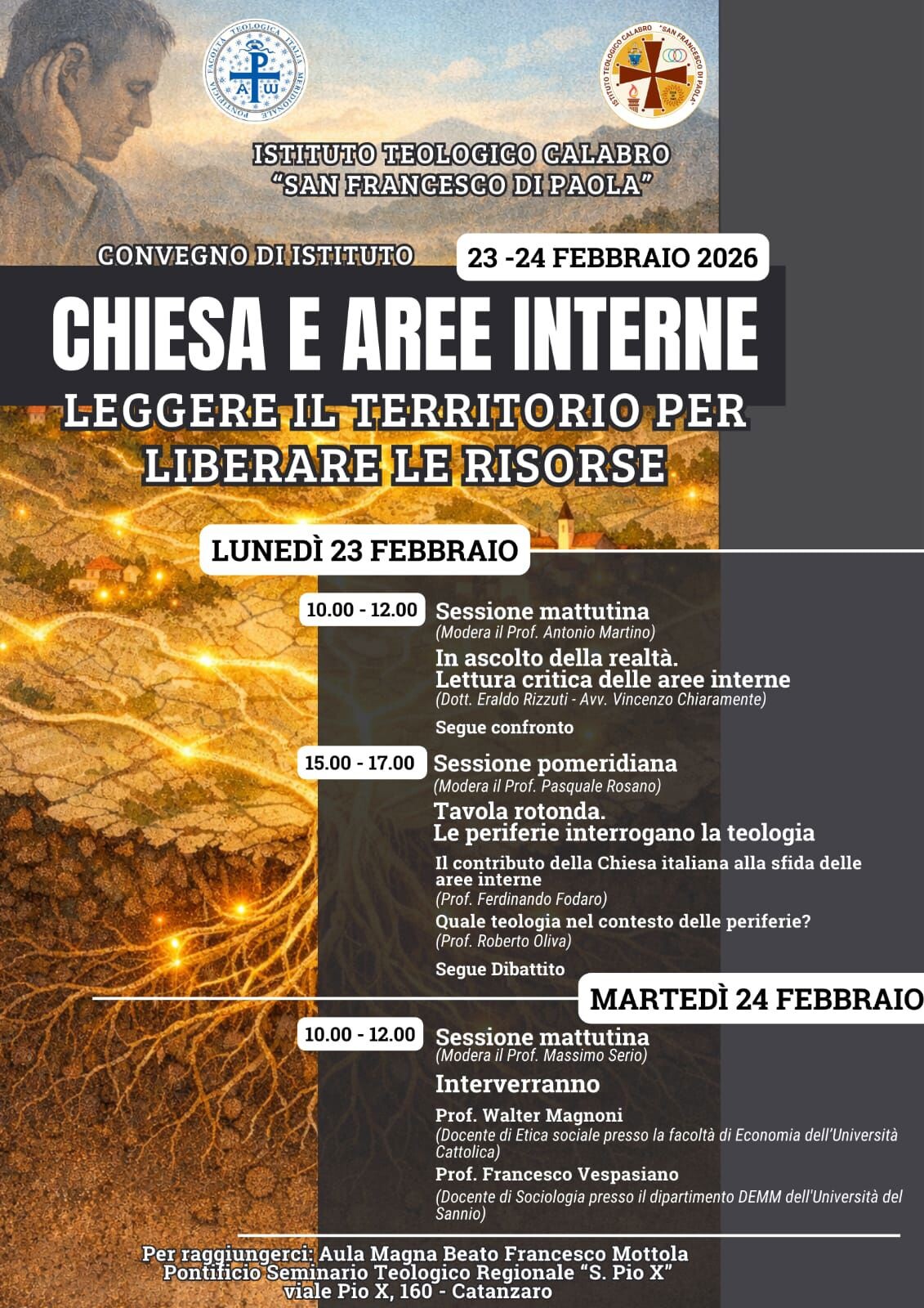 images "Chiesa e aree interne", al Seminario San Pio X di Catanzaro la presentazione del convegno  