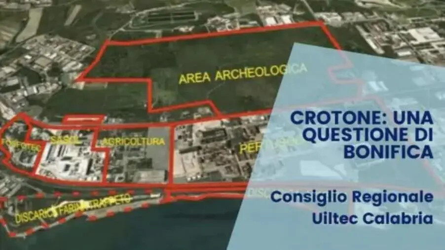 “Crotone, una questione di bonifica”: domani a Lamezia il Consiglio regionale di Uiltec images “Crotone, una questione di bonifica”: domani a Lamezia il Consiglio regionale di Uiltec