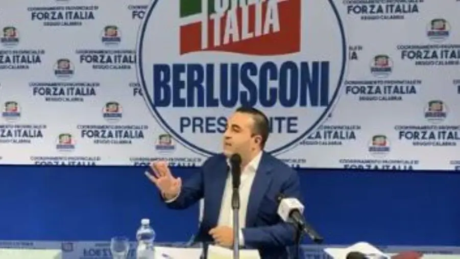 images Cannizzaro nella segreteria  di FI, gli auguri dei segretari provinciali 