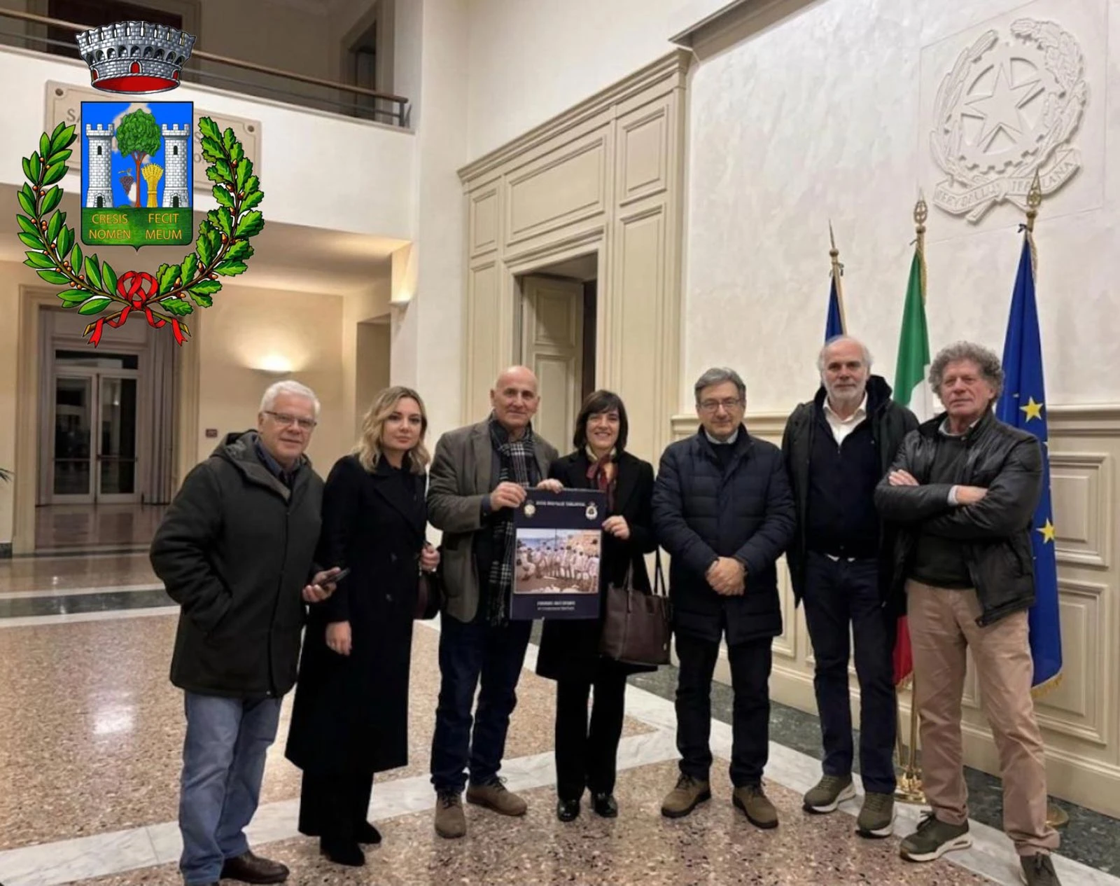 Giornata Internazionale della Donna, consegnato al Sindaco di Crosia il calendario della Lega Navale Italiana