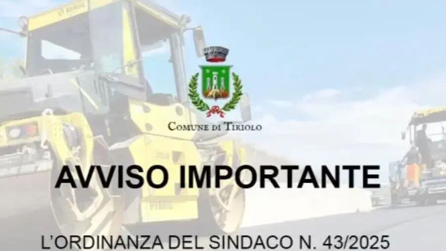images Tiriolo, lavori sulla SS 19 che attraversa il centro abitato: il sindaco chiude la strada il 4, 5 e 6 giugno