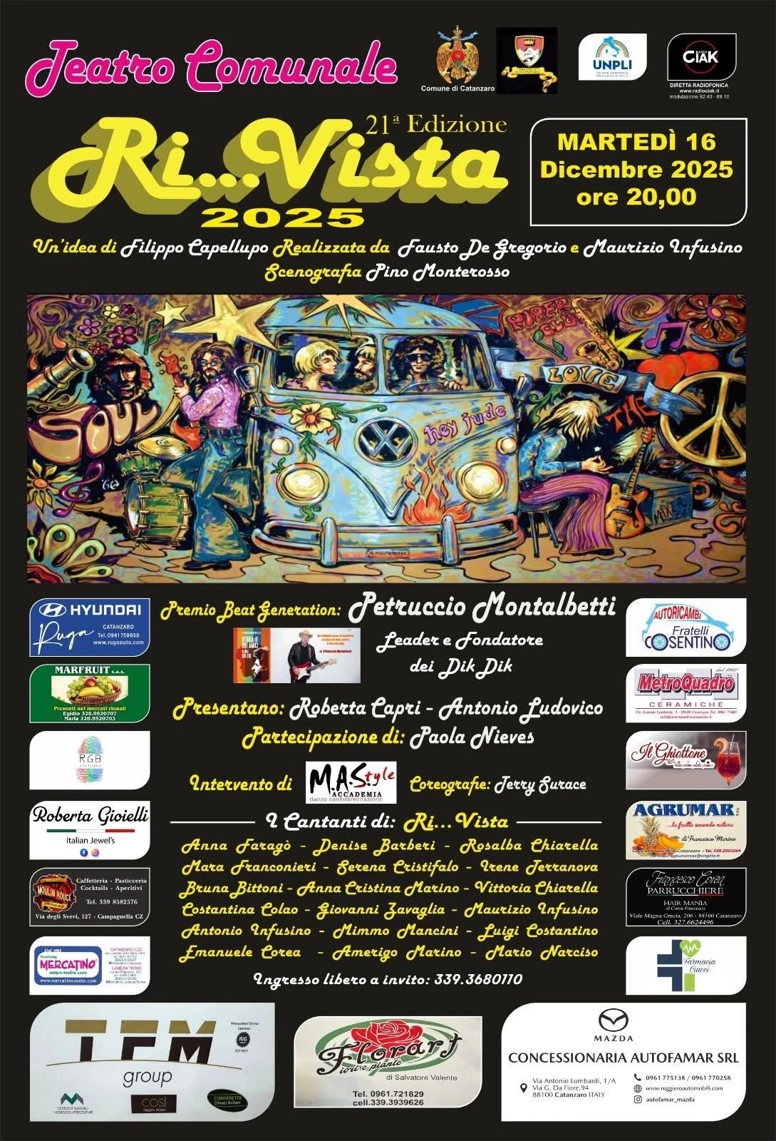 Catanzaro, al teatro Comunale in scena “Ri… vista”