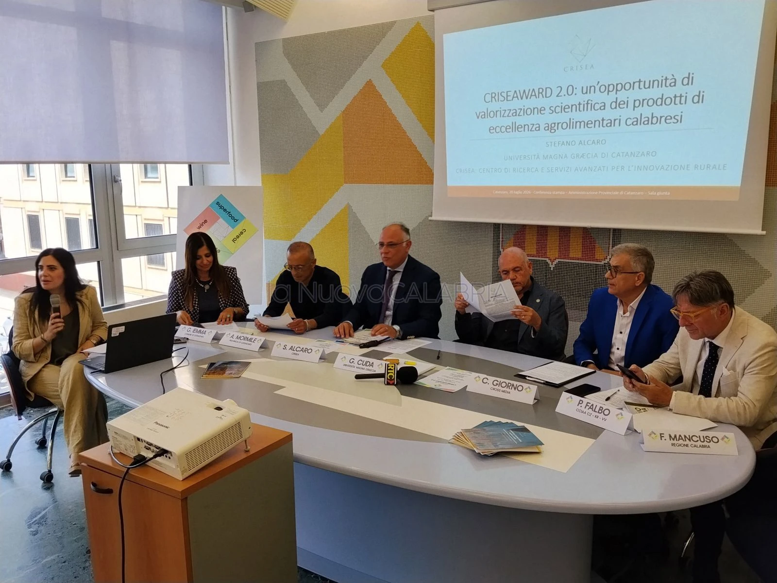 Catanzaro, al via Criseaward 2.0: presentato il premio per le eccellenze agroalimentari calabresi