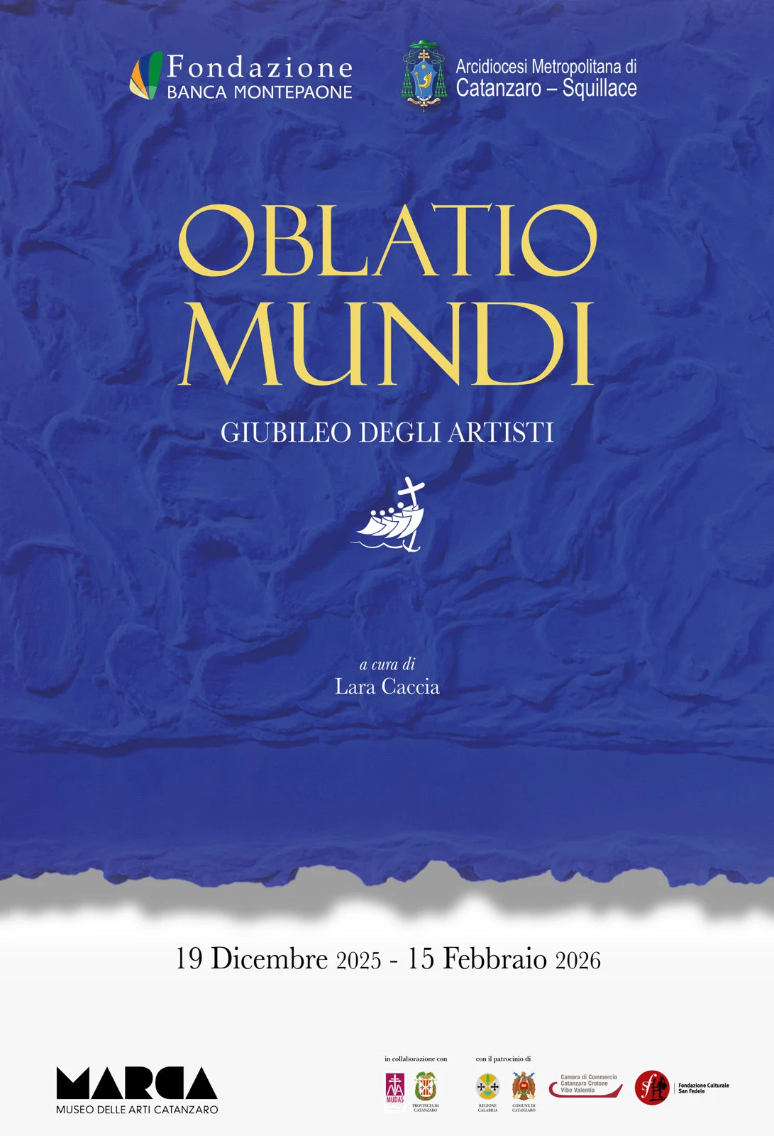Fondazione Banca Montepaone e Arcidiocesi di Catanzaro-Squillace presentano la mostra di arte sacra contemporanea Oblatio Mundi – Giubileo degli artisti