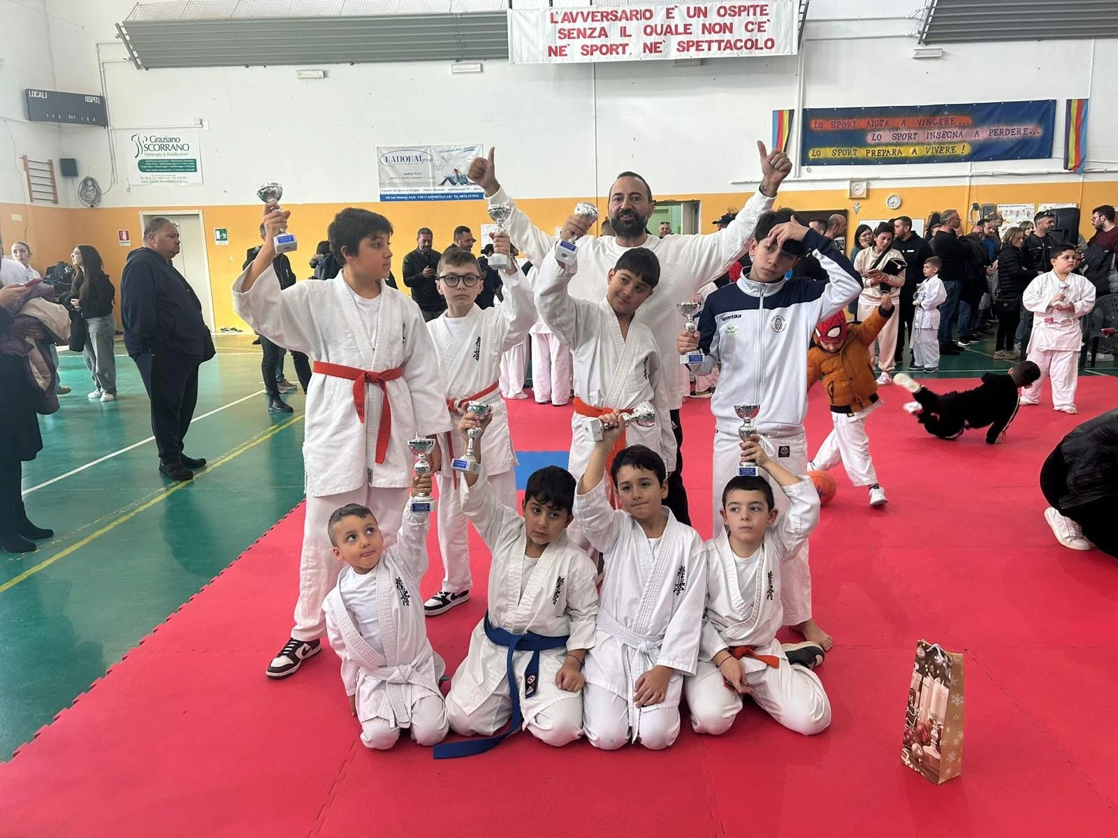Pioggia di podi per la Sport Ring Catanzaro al Trofeo di Natale di Kyokushin