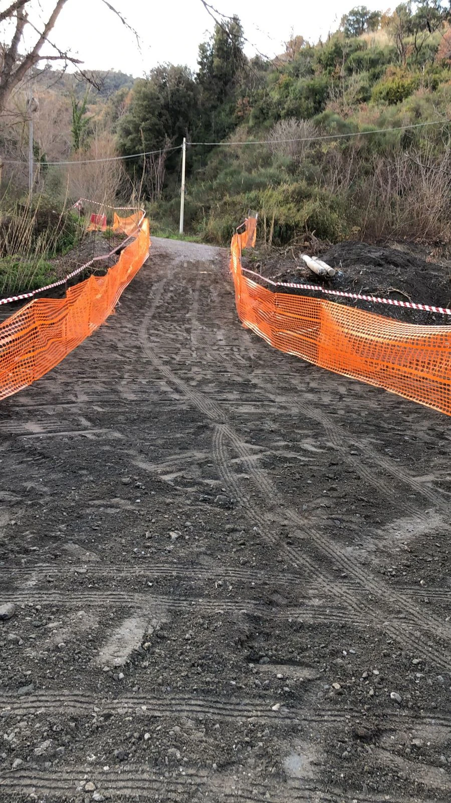Danni del ciclone Harry a Catanzaro, riaperta la strada franata a Piterà 