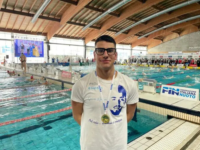 images Nuoto, Gianluca Pittelli (Arvalia Nuoto Lamezia) conquista il titolo di campione d’Italia&nbsp;