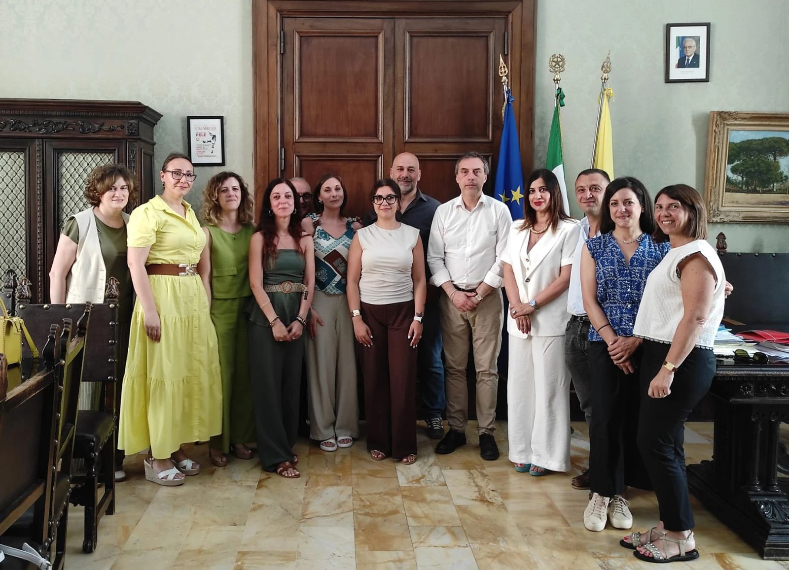 Il sindaco e alcuni componenti della giunta hanno incontrato le assistenti sociali e la psicologa in forza al Comune di Catanzaro