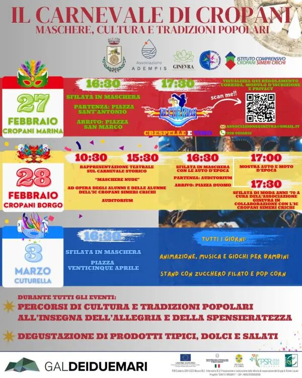 È arrivato il Carnevale Cropanese in maschera fra cultura e tradizioni images È arrivato il Carnevale Cropanese in maschera fra cultura e tradizioni