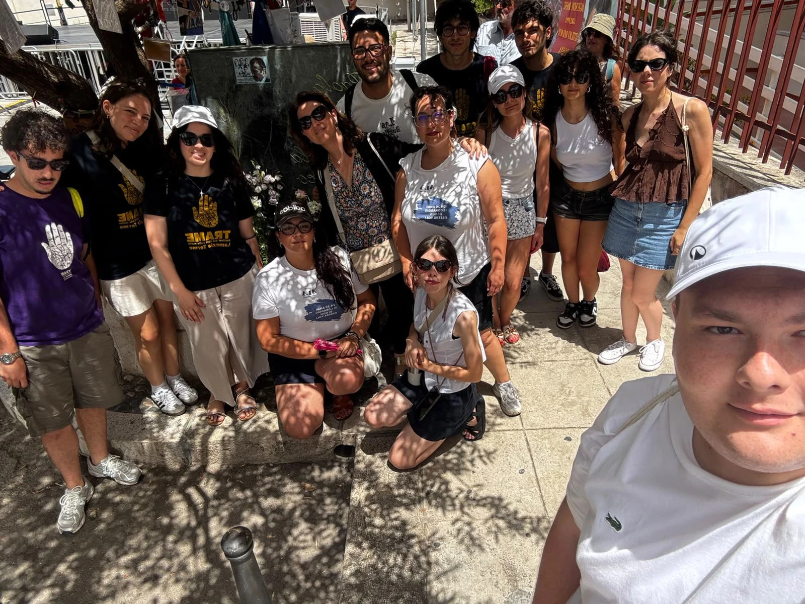 L’Associazione Antiracket Lamezia a Palermo con i volontari e le volontarie di Trame e Ala