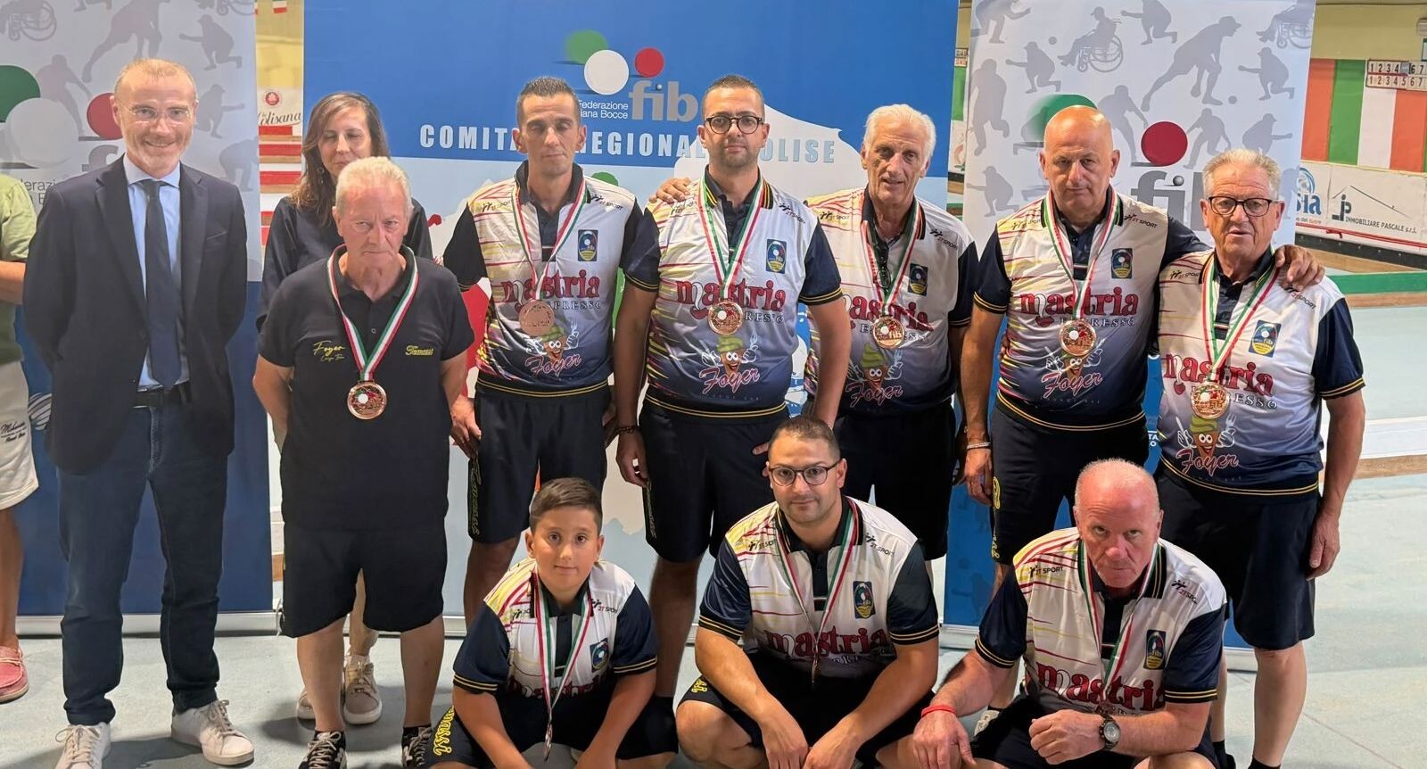 images La Bocciofila Tomassi tra le prime quattro squadre italiane, i complimenti del consigliere Scarpino