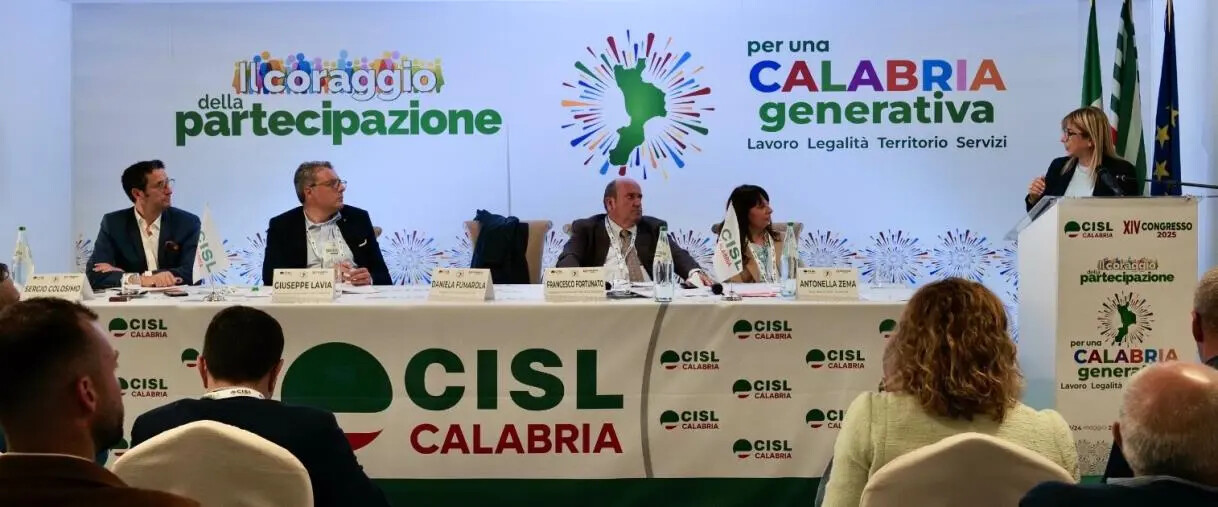 images L'intervento della segretaria generale Fumarola ha concluso il XIV Congresso Cisl Calabria 