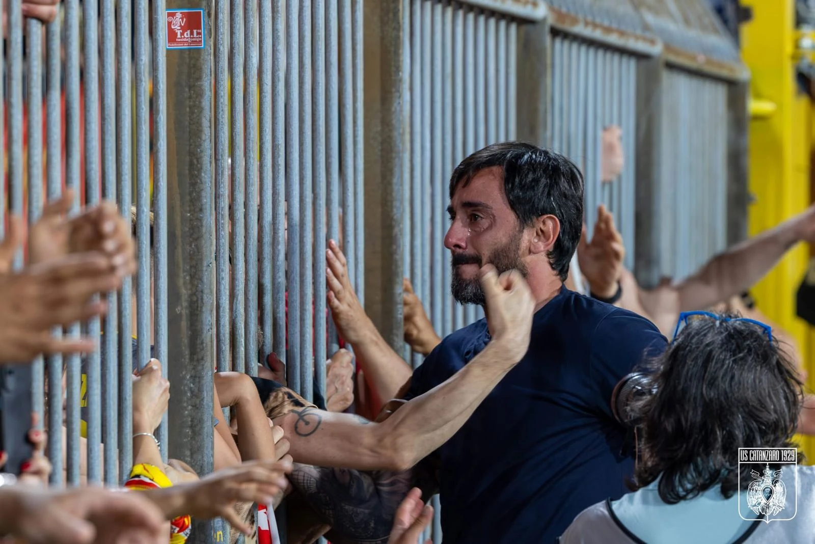 Aquilani in lacrime per il Catanzaro, l'ex sindaco Bevacqua propone la cittadinanza onoraria