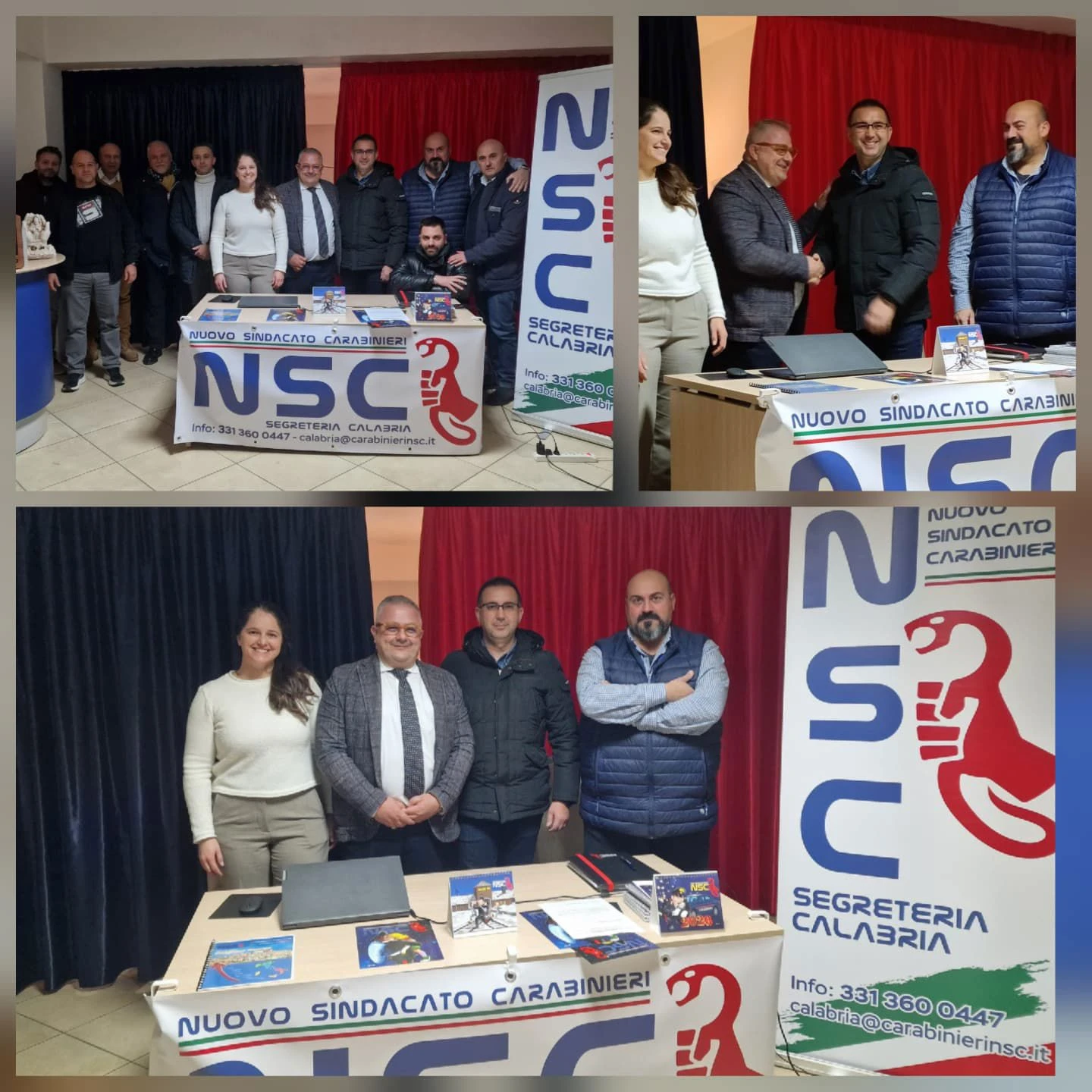 Nuovo Sindacato Carabinieri: Antonio Noè e Rocco Paternoster eletti nuovi vertici in Calabria