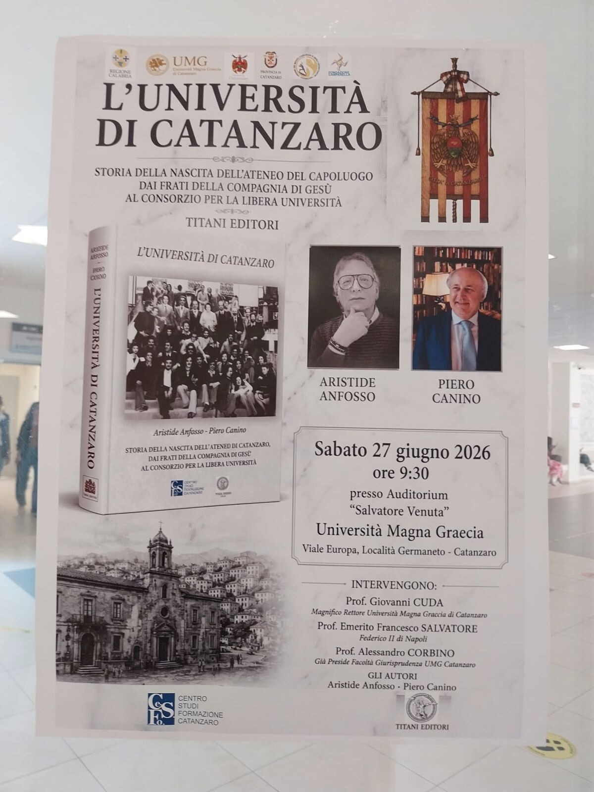 images Cinque secoli di Università a Catanzaro: domani la presentazione del volume che ripercorre la storia dell’UMG