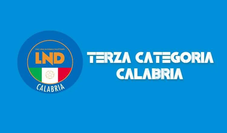 Calcio LND Calabria campionato di Terza categoria. Risultati con marcatori e classifiche dopo la VI Giornata 