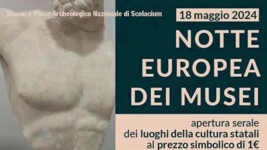 Museo "da toccare": a Scolacium il 18 maggio la "Notte europea dei musei" images Museo "da toccare": a Scolacium il 18 maggio la "Notte europea dei musei"