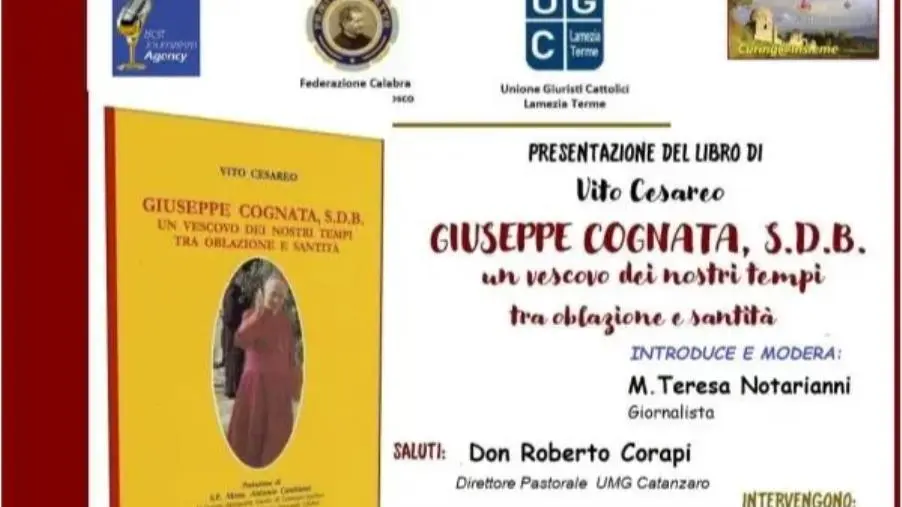 Amaroni ospita la presentazione del libro di Vito Cesareo dedicato al vescovo Cognata  images Amaroni ospita la presentazione del libro di Vito Cesareo dedicato al vescovo Cognata