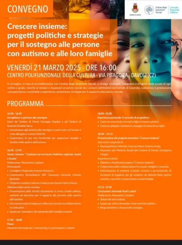 images A Davoli incontro a più voci su progetti e strategie dedicate all'autismo