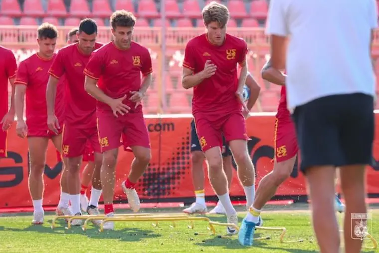 images Primo giorno d'allenamento per le Aquile di Fabio Caserta