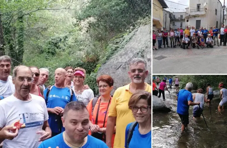 images Passeggiata salutare e partecipata lungo il fiume crocchio, urgente ripristinare l'antico sentiero