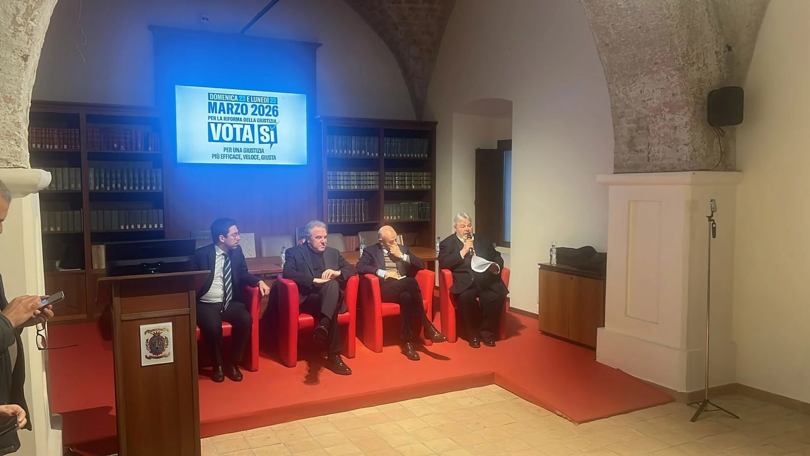 Il Sottosegretario Sbarra a Locri ad una iniziativa sulle ragioni del SÌ al Referendum sulla Giustizia