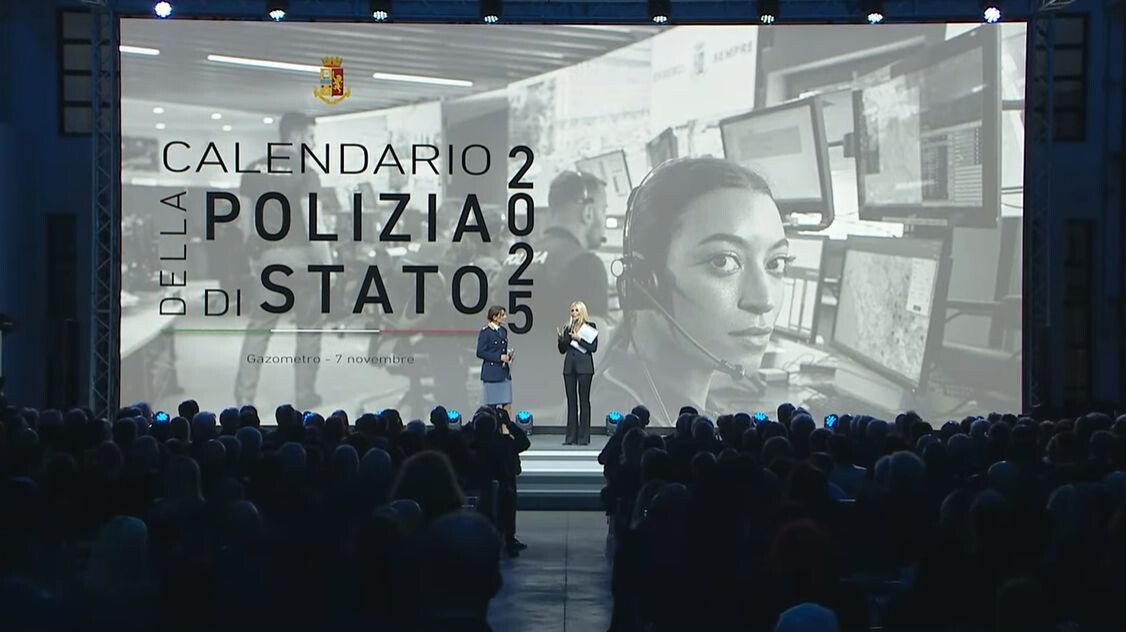 images La Polizia di Stato ha presentato a Roma il Calendario 2026