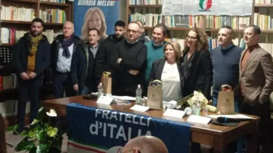 images San Mango d'Aquino, Francesco Fiorile Sacco eletto coordinatore del circolo di FdI