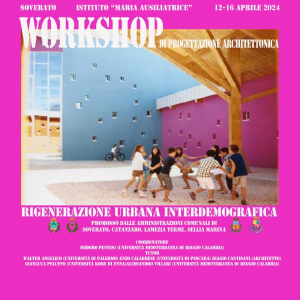 A Soverato al via il “Workshop di Progettazione e Rigenerazione Urbana Interdemografica” images A Soverato al via il “Workshop di Progettazione e Rigenerazione Urbana Interdemografica”