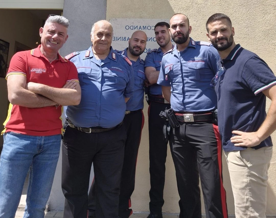 Unarma in visita alle Stazioni Carabinieri di Borgia e Squillace