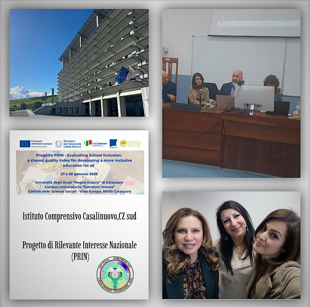 Catanzaro, la scuola laboratorio di inclusione e ricerca: al "Casalinuovo" protagonista il Progetto PRIN images Catanzaro, la scuola laboratorio di inclusione e ricerca: al "Casalinuovo" protagonista il Progetto PRIN