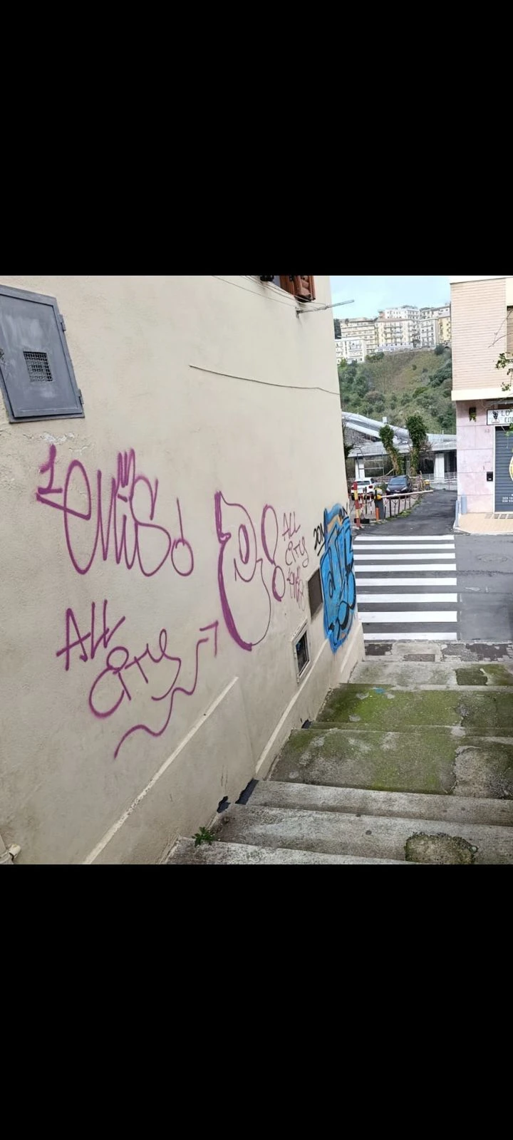 Muri imbrattati con la sigla ‘Emis’: Cara Catanzaro pronta alla denuncia