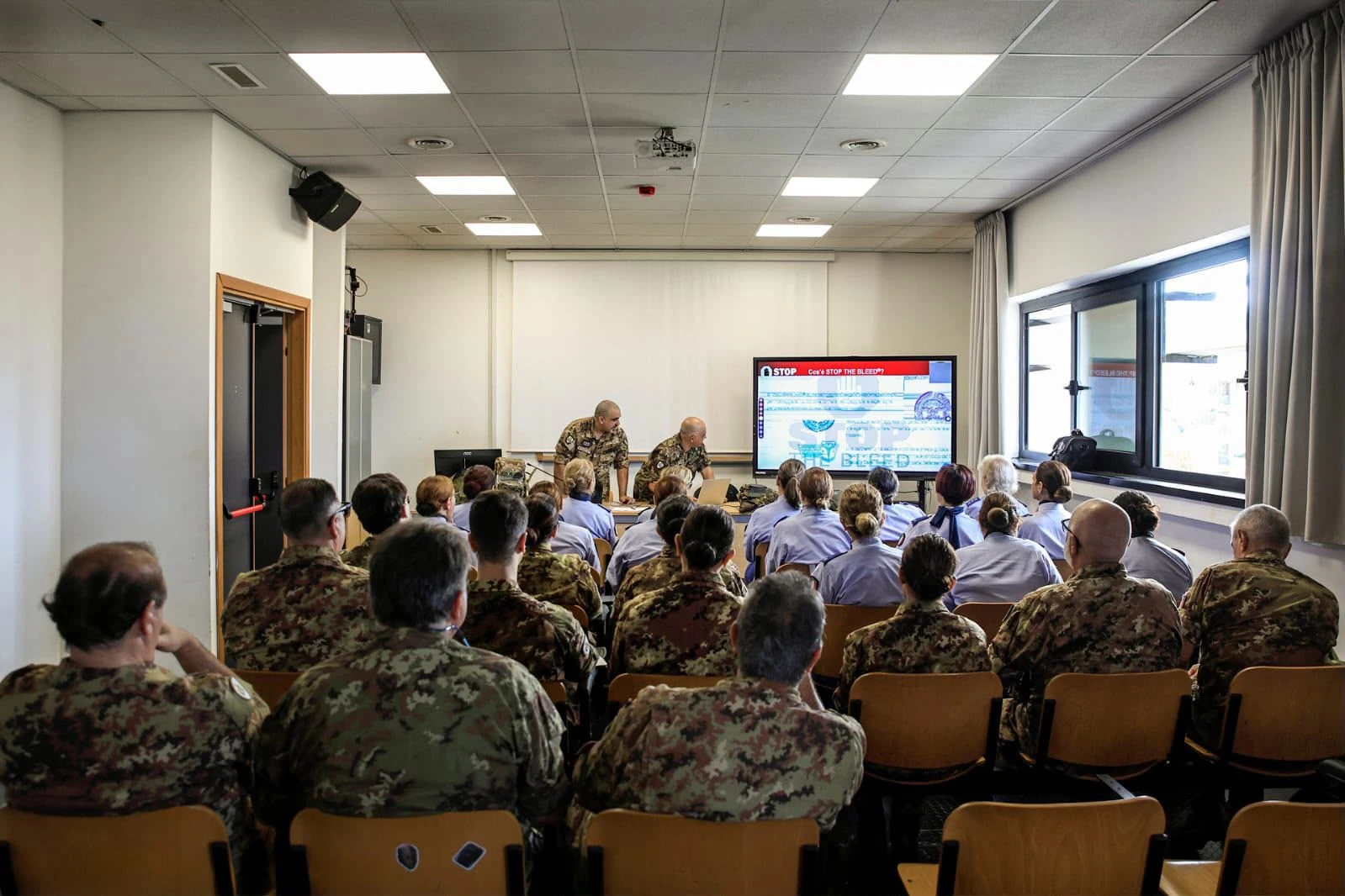 Stop The Bleed, militari e Crocerossine insieme per la gestione delle emorragie massive