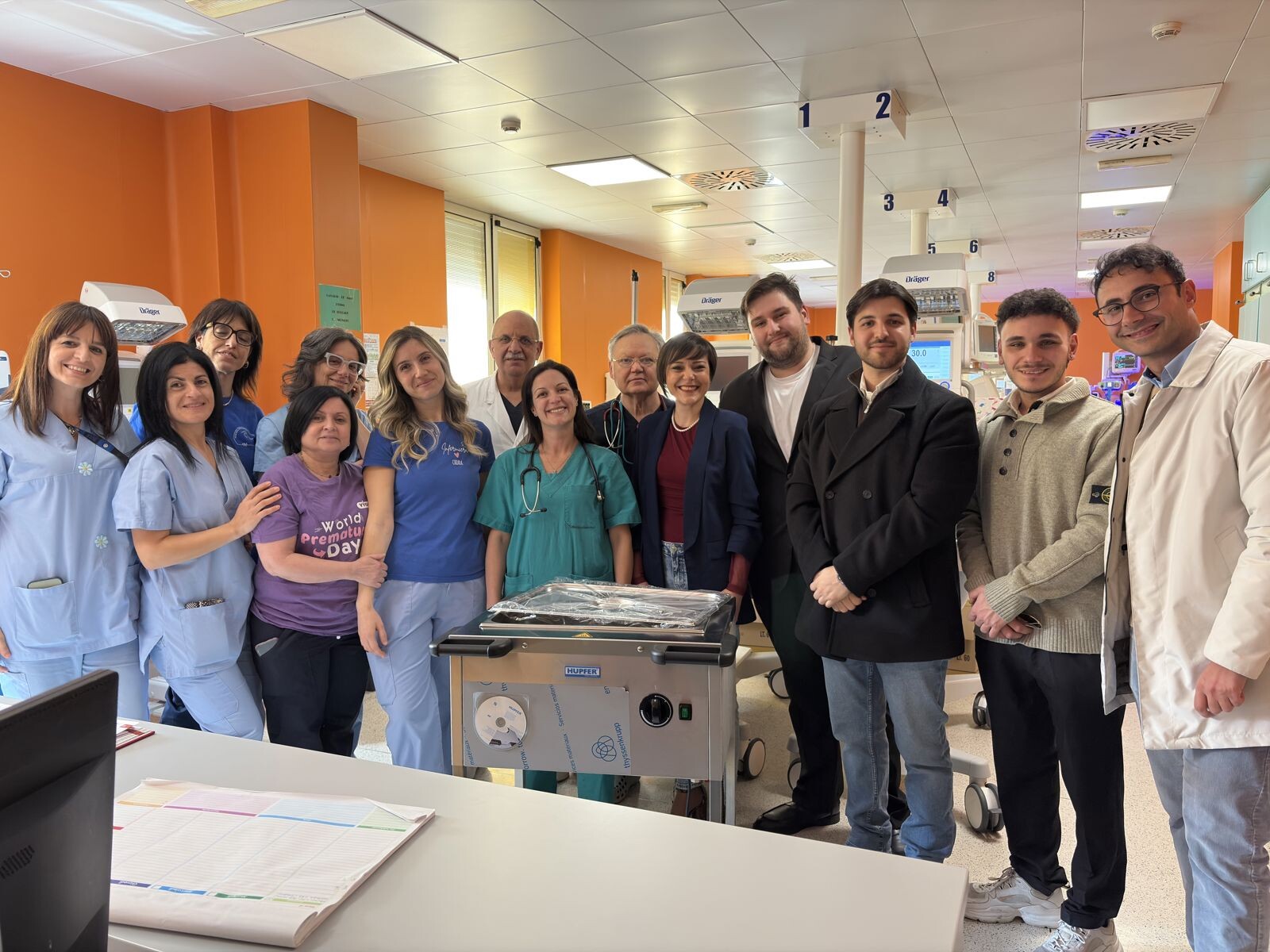 Consegnata la donazione di IdM al reparto di Neonatologia dell’Ospedale Annunziata di Cosenza images Consegnata la donazione di IdM al reparto di Neonatologia dell’Ospedale Annunziata di Cosenza