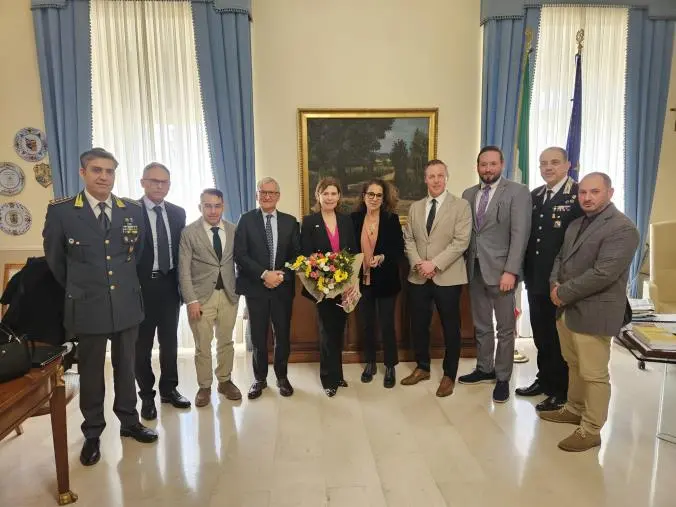 images Prefettura Catanzaro, incontro con il console degli Stati Uniti