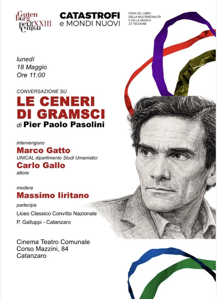Tra memoria e inquietudine, il Gutenberg XXXIII rende omaggio a Pier Paolo Pasolini