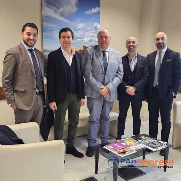 images Fenimprese Catanzaro incontra l’Assessore Varì: un confronto per costruire nuove opportunità di sviluppo