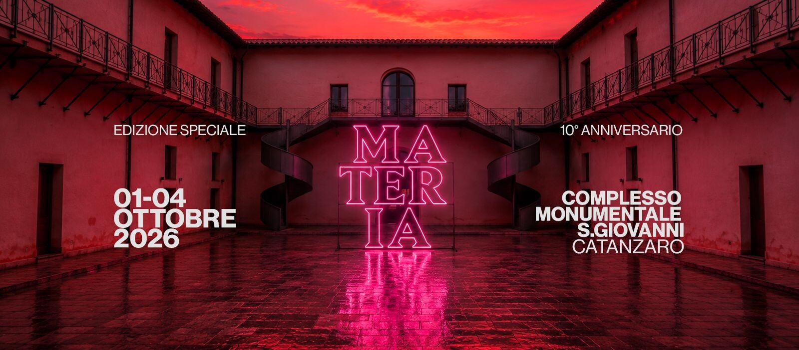 images Materia, dal primo al quattro ottobre al San Giovanni di Catanzaro la decima edizione del festival