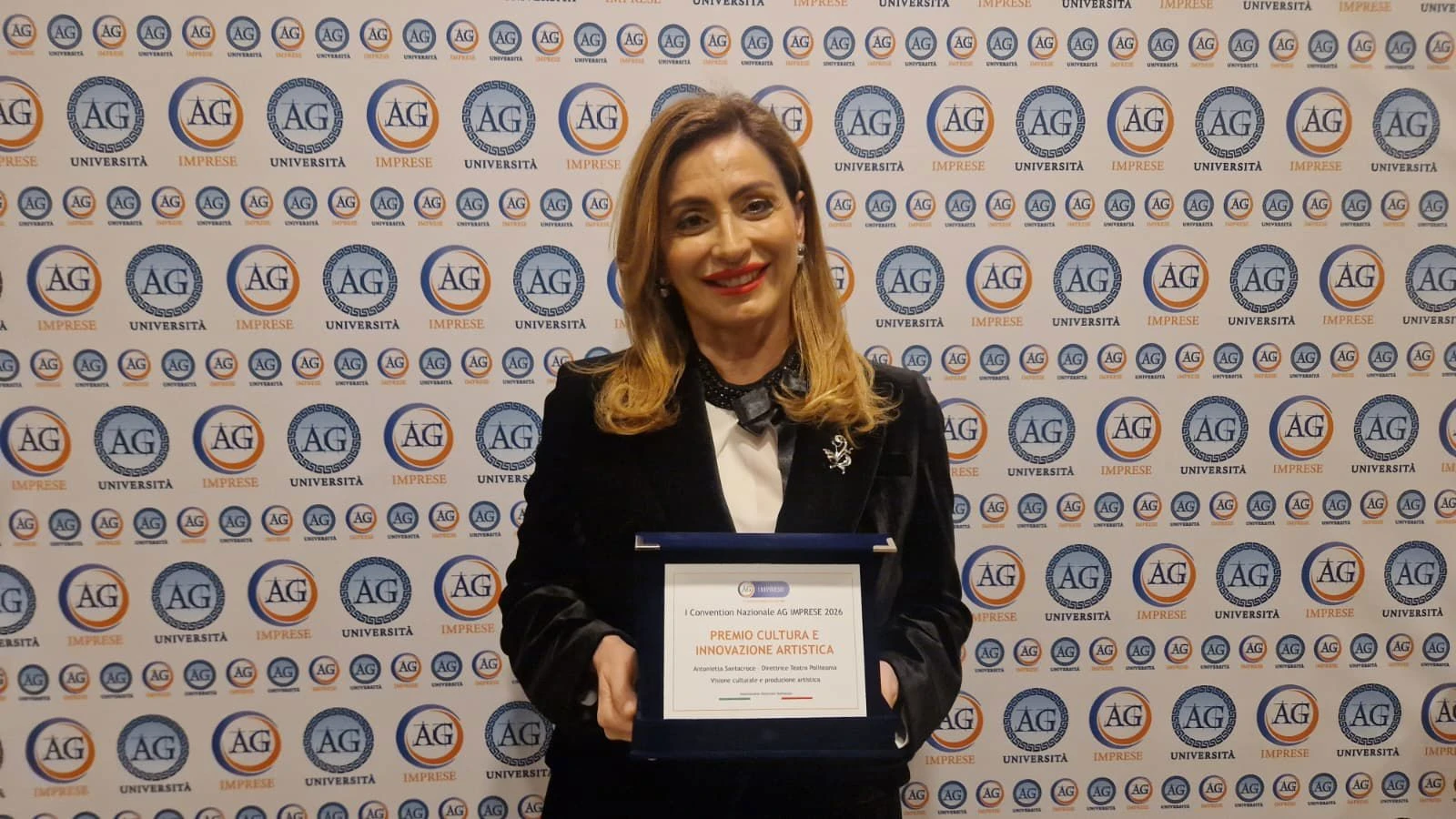 Premiata Antonietta Santacroce: il 'Festival d’Autunno' porta la Calabria al centro della scena nazionale