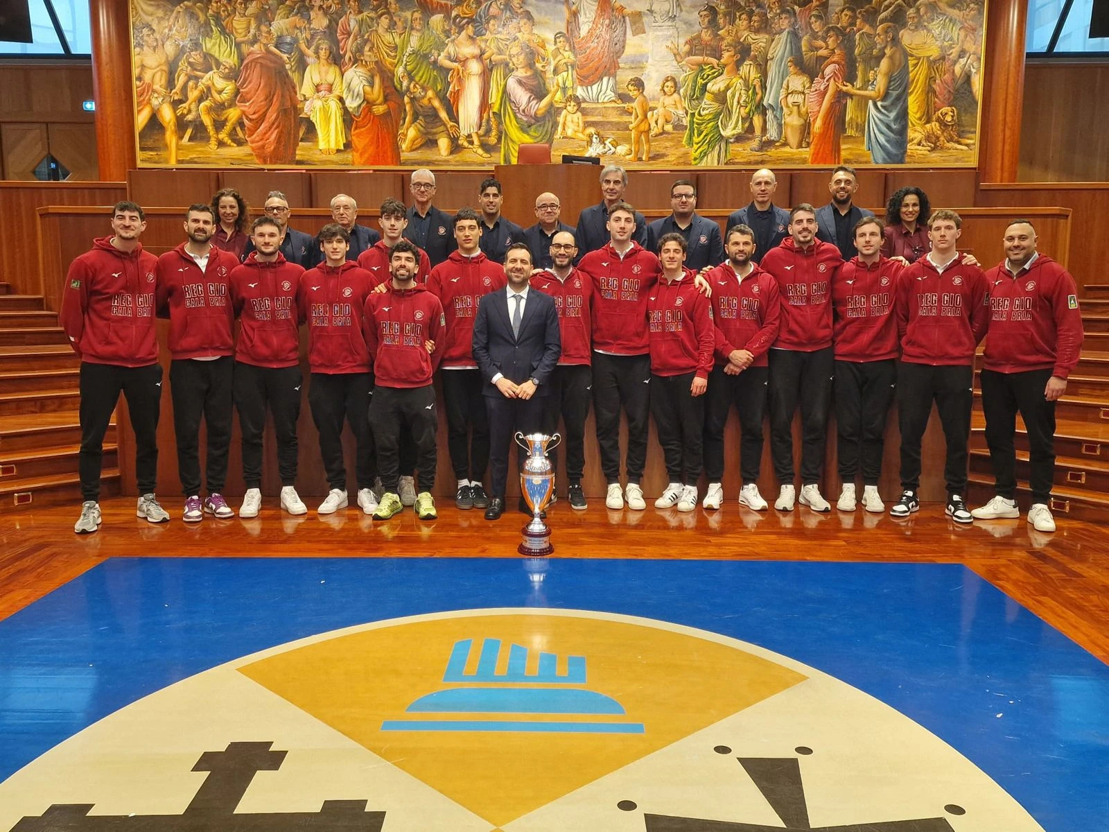 Coppia Italia alla Domotek Volley, Cirillo premia la squadra: "Siete l’orgoglio della Calabria"