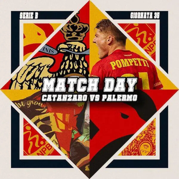 images Serie BKT, Catanzaro e Palermo in campo alle 15: le formazioni ufficiali