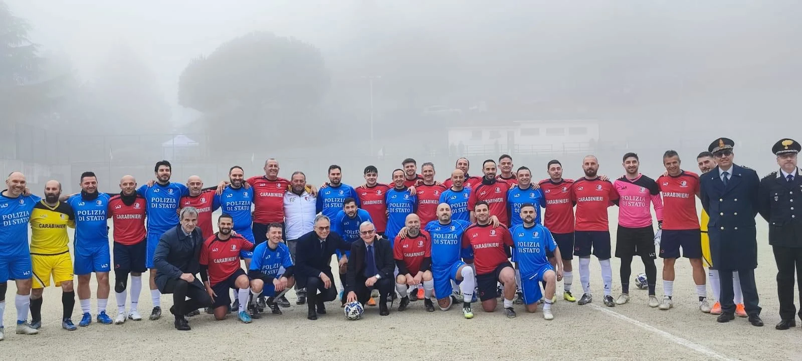 Polizia e Carabinieri insieme per la Partita del Cuore dell’associazione “Gli Angeli del Sorriso”