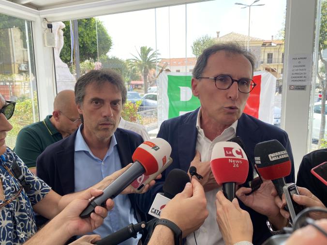 images Ballottaggio, Boccia ritorna a Catanzaro e lancia la volata a Fiorita: “Liberare la città dalle sabbie mobili”