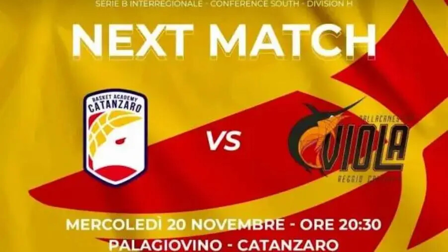 Basket, mercoledì alle 20:30 il derby tra Academy Catanzaro e Redel Viola Reggio Calabria images Basket, mercoledì alle 20:30 il derby tra Academy Catanzaro e Redel Viola Reggio Calabria
