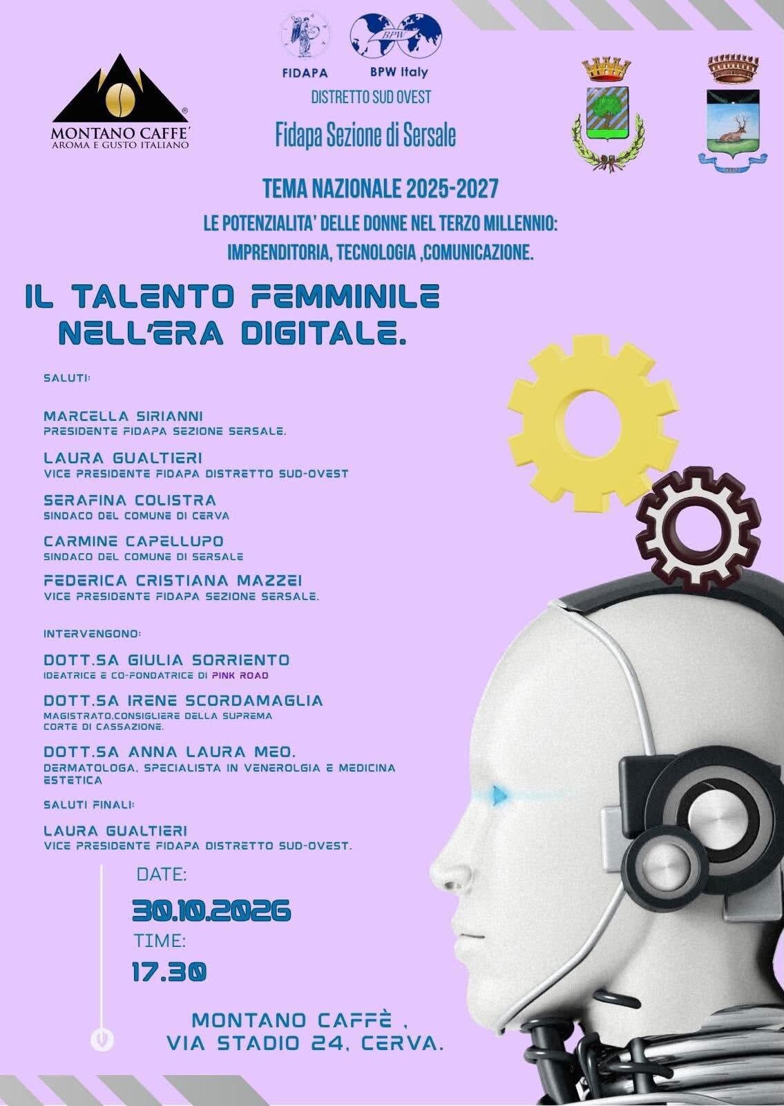 images Fidapa Sersale presenta "Il talento femminile nell'era digitale"
