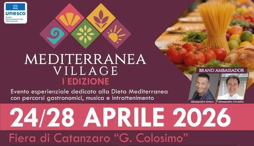 images Inaugura oggi il Mediterranea Village a Catanzaro: tour del gusto, show e Mimmo Cavallaro 